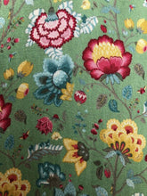 Load image into Gallery viewer, 100% Italian Silk Satin Stretch/charmeuse silk Oriental Delicate Floral Print Shirtdress/Coat UK Size 8-12 by I LOVE LOLA London